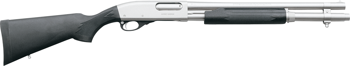 REM 870 MARINE MAG 12GA. 18” B/S NICKLE