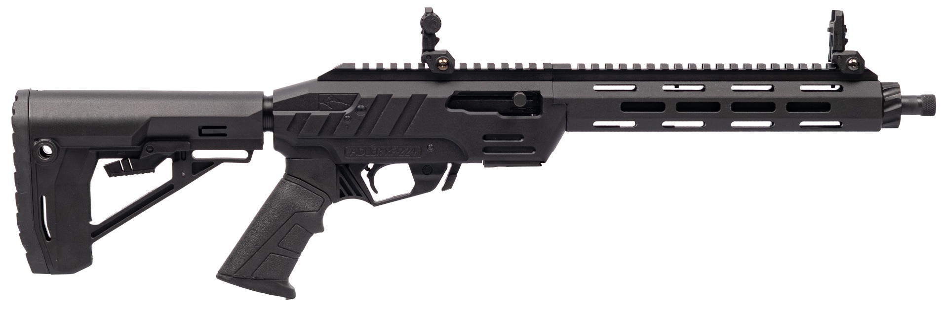 ADLER RF224 TACTICAL c.22 LR BLK – 11.7″ BRL NON RESTRICTED