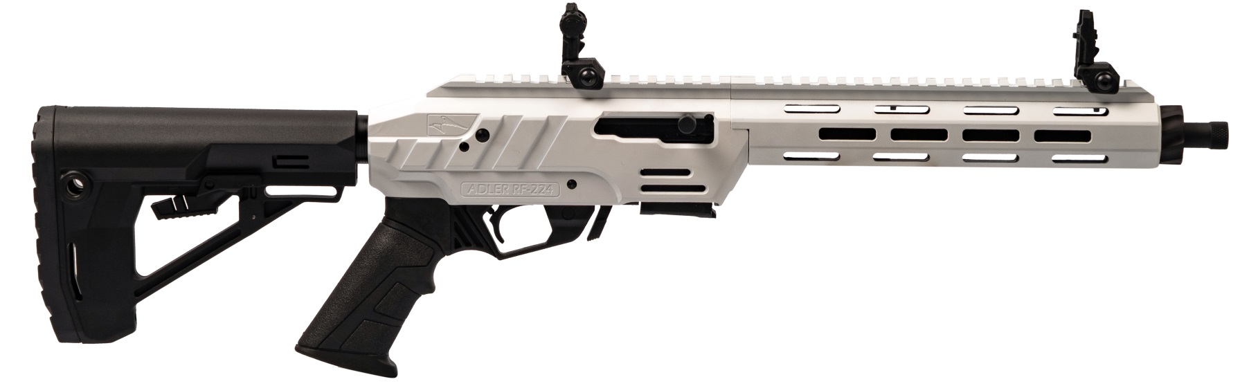 ADLER RF224 TACTICAL c.22 LR WHI – 11.7″ BRL NON RESTRICTED