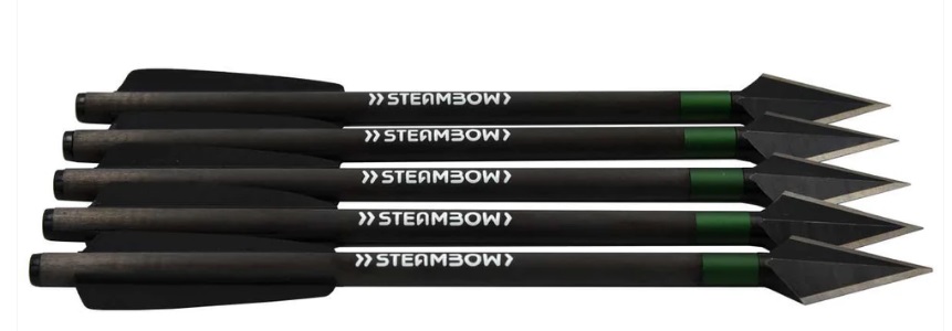 STEAMBOW AR-Series –  heavy Carbon-Warbolts 5 PK