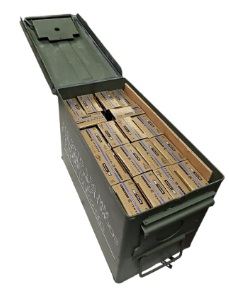 FEDERAL TRU .223REM 64GR HI-SHOK SP 360 RDS, METAL CAN