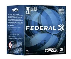 FED TOP GUN SPORTING 20GA 2 3/4” 7/8OZ #7 1250 FPS
