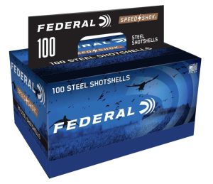 FED SPEED SHOK 12GA 3” 1 1/4OZ #4 100 RDS