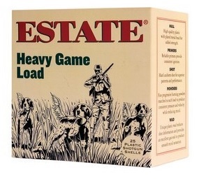 FEDERAL ESTATE 12GA 2 3/4” 1 1/4OZ #8 HEAVY GAME LOAD