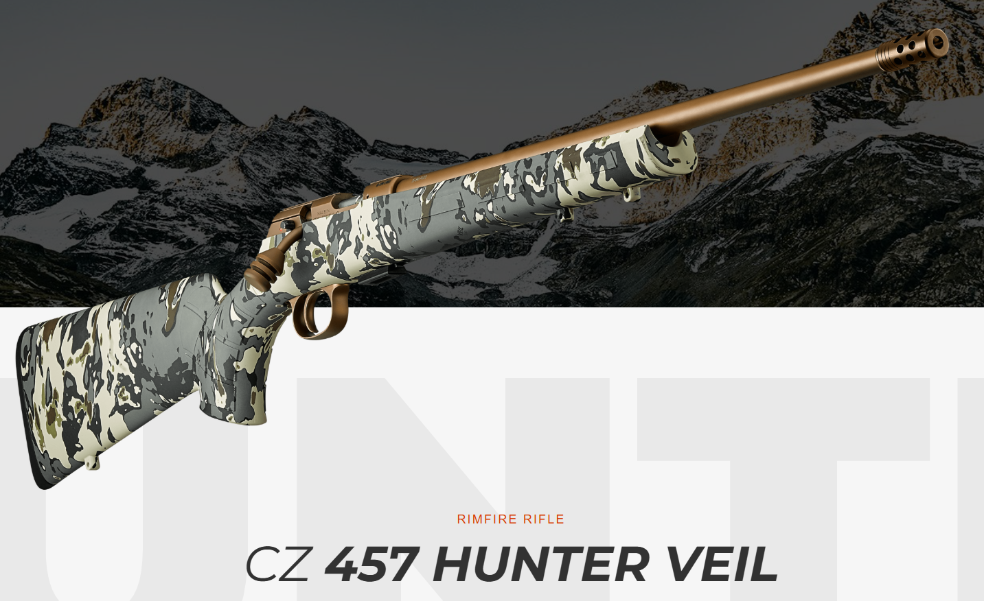 CZ 457 HUNTER VEIL c.17 HMR 525MM 1/2″X20