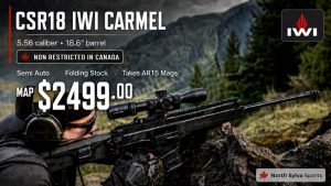 IWI CARMEL c.5.56 18.6" BBL "NON RESTRICTED"