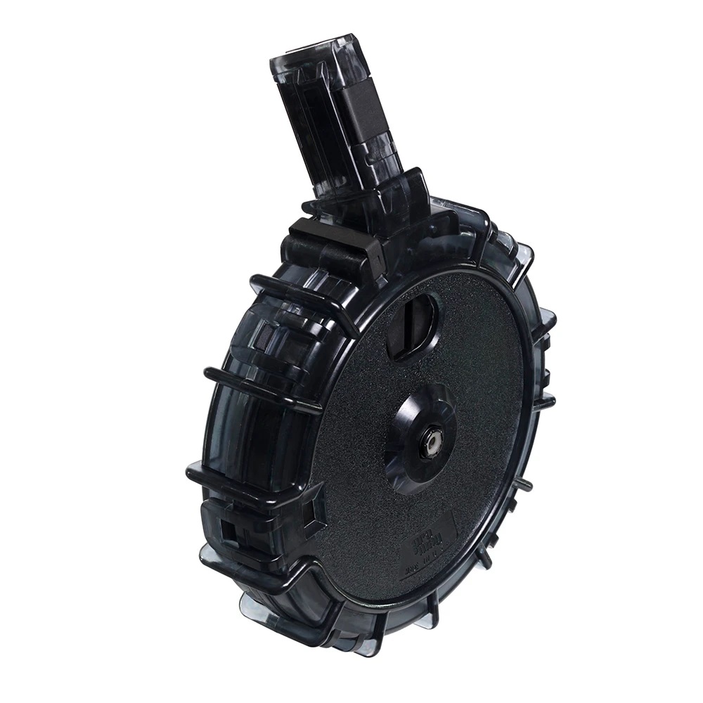 PRO MAG REMINGTON 597 .22 LR (55RD) DRUM SMOKE POLYMER