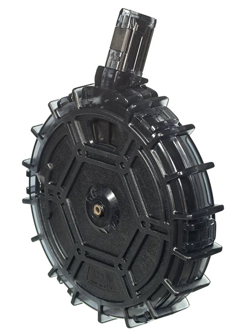 PRO MAG REMINGTON 597 .22 LR (70RD) DRUM SMOKE POLYMER