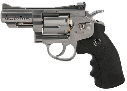 ASG  CO2 4.5MM  PELLET DAN WESSON 2.5” SILVER