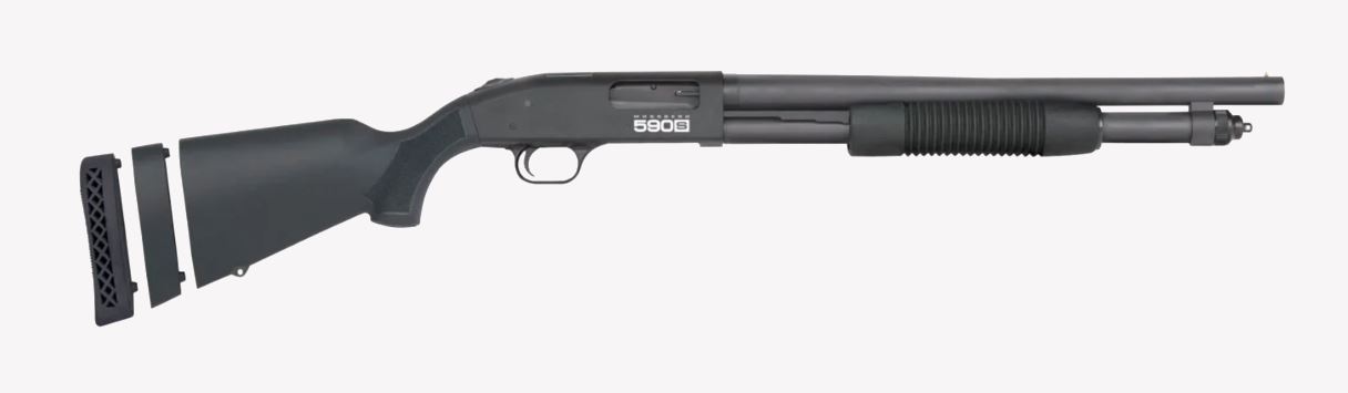 MOSSBERG 590S 12 GA SECURITY TACTICAL 18.5″ BLACK