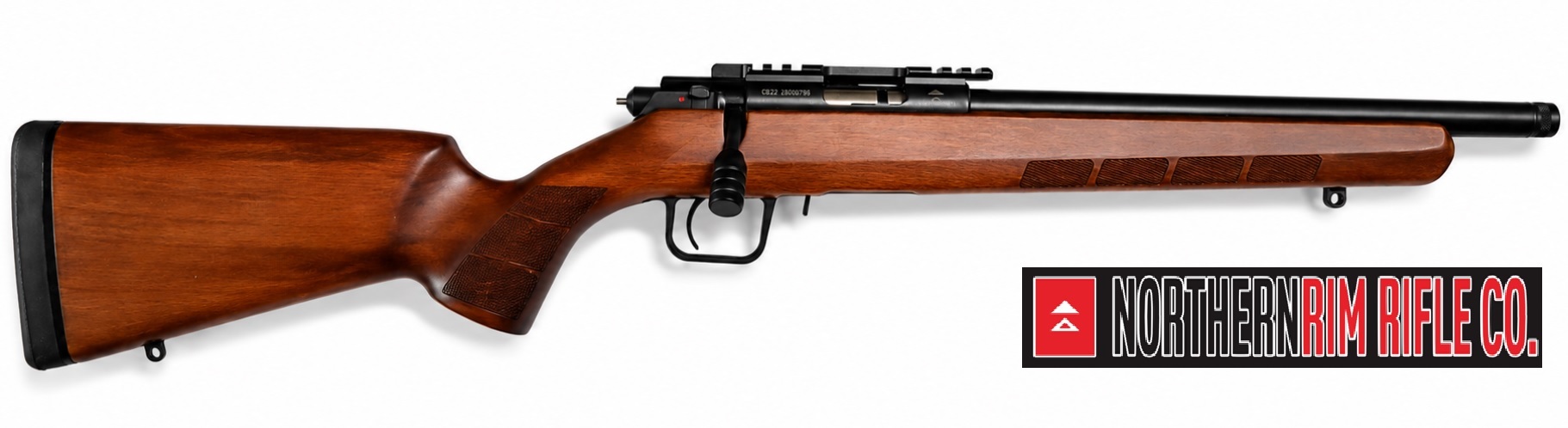 NORTHERNRIM RIFLE CO. .22 LR Bolt Action. 13” Barrel 10rd