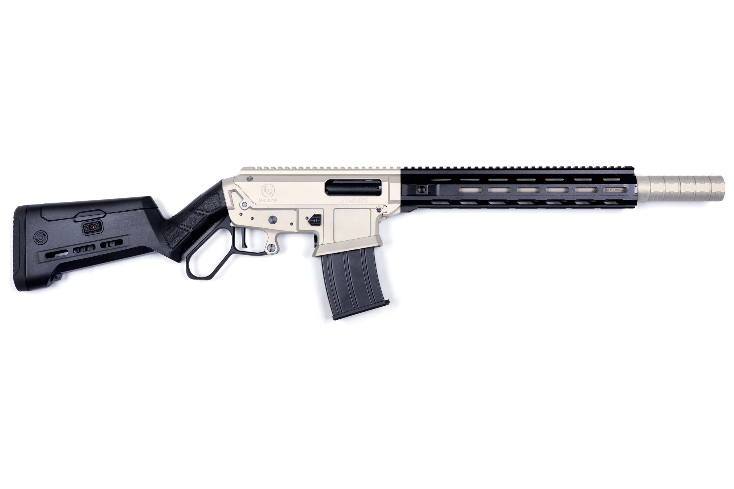 EGE ARMS LEVAR12 LEVER ACTION TACT 12 GAUGE / 3″, 18.6″, NIC