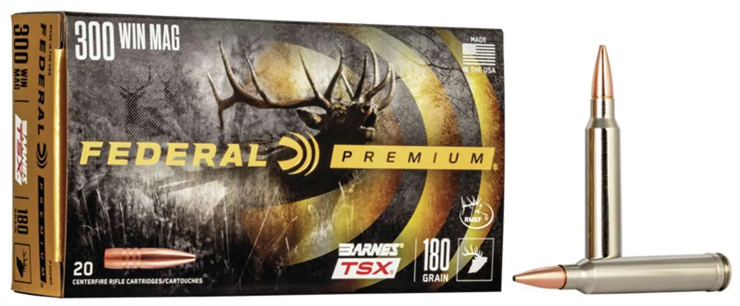 FED. PREM. c.300 WIN MAG 180GR. BARNES X