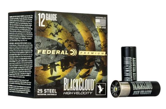 FED BLACKCLOUD 12GA 3” 1-1/8OZ #3 ”HIGH VELOCITY”