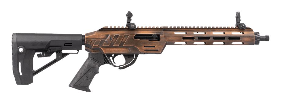 ADLER RF224 SEMI AUTO RIFLE, 22LR, 11.7″BBL, 26.3″OAL, DISTR
