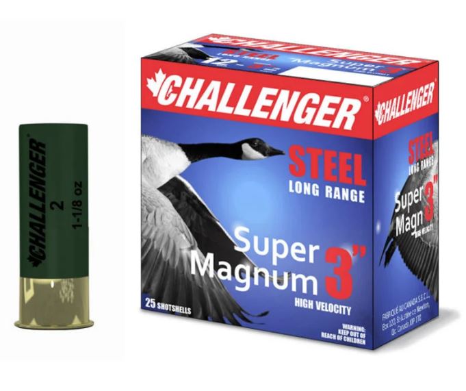 CHALLENGER (50173) 12GA. 3” 1 1/8oz. #3 STEEL
