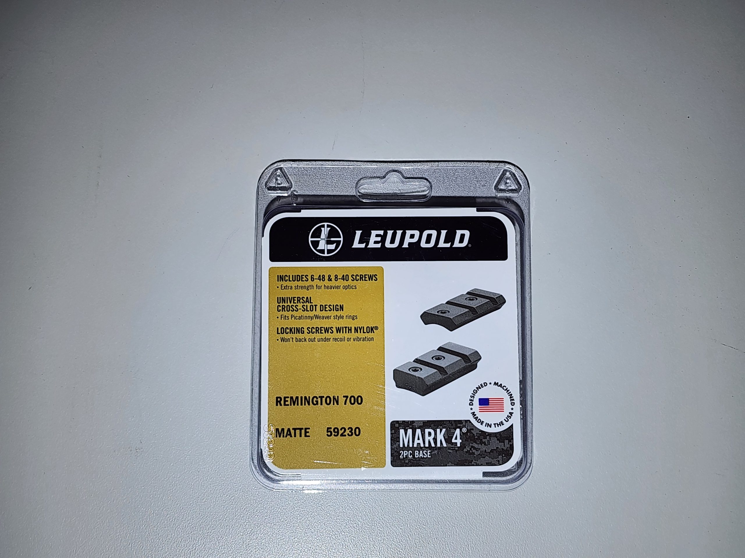 REM. 700 Leupold scope base kit 2 piece