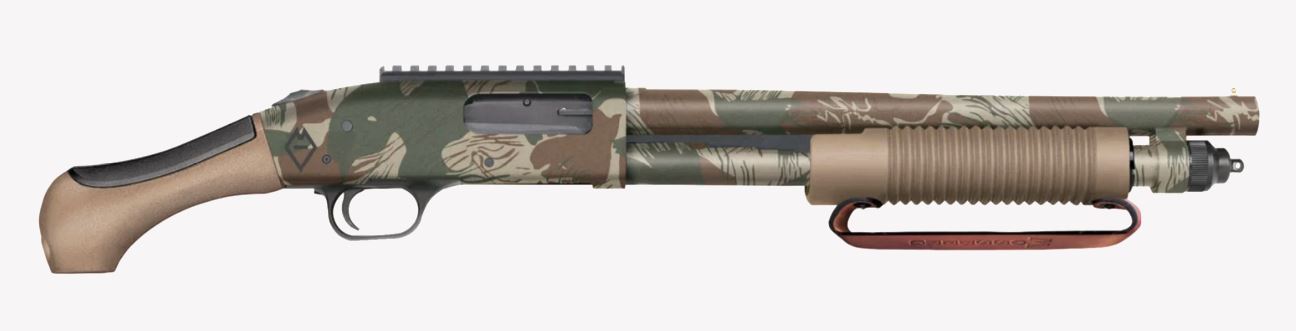 MOSSBERG 590 12 GA SECURITY BLIKSEM 14.375″ FLAT DARK EARTH