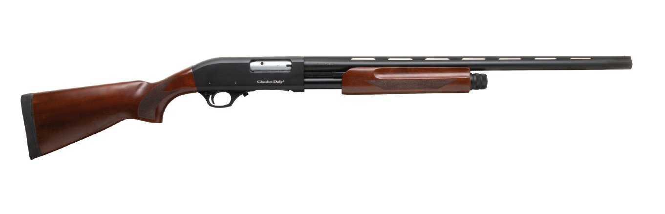 CHARLES DALY 301, 410GA. PUMP FIELD, 22” WOOD