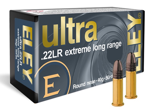 ELEY c.22 LR Ultra Extreme Long Range Round nose 40g