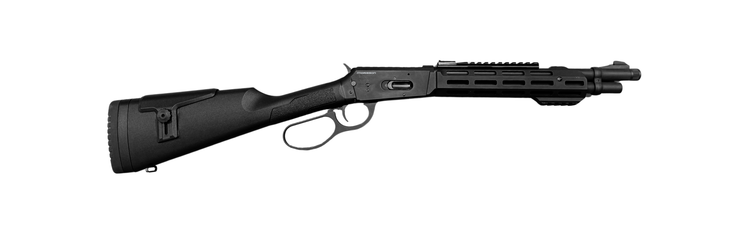 MORISSON LEVER 357 MAG 12″ BLACK TACTICAL FOREND 6+1