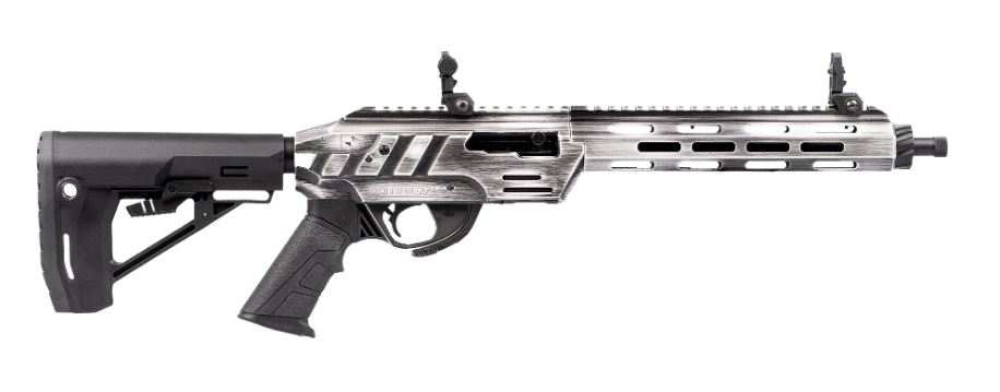 ADLER RF224 SEMI AUTO RIFLE, 22LR, 11.7″BBL, 26.3″OAL, DISTR
